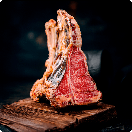 chuletón de vaca rubia